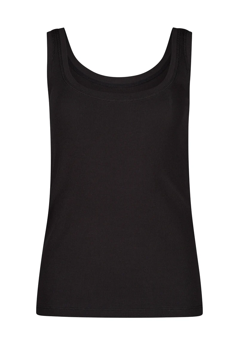 Rib Tops Tank top | black 087479-087665