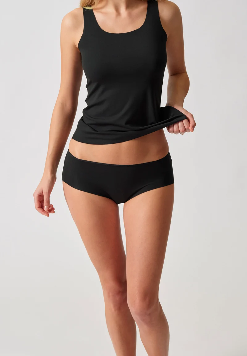 SKINY ADVANTAGE Modal Invisible Panty 2 pack | black 087527-087665
