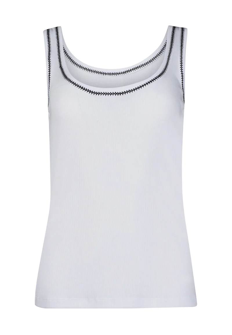 Rib Tops Tank top | white 087526-080500
