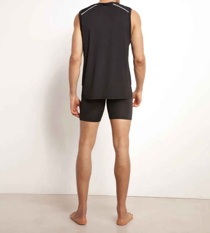Sport-Tanktop für Herren aus atmungsaktivem Material Black Dim Move