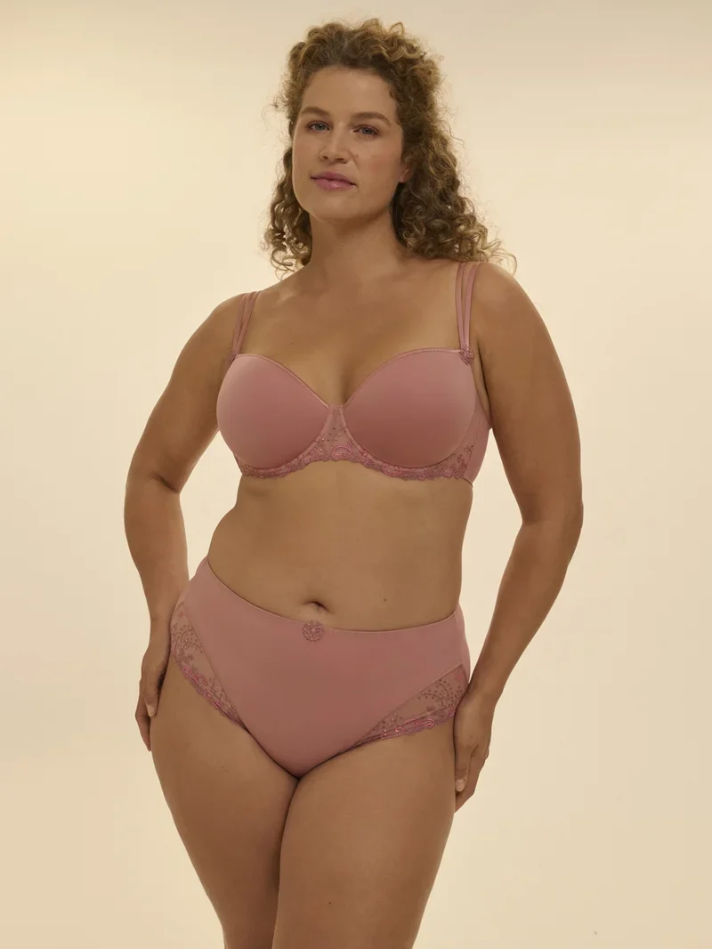 Simone Perele - Delice High Waist Brief Panty Smokey Pink