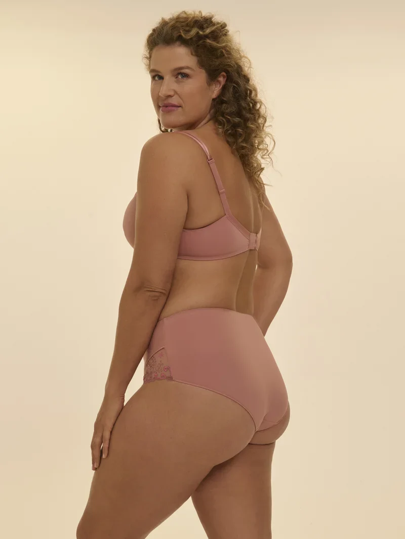 Simone Perele - Delice High Waist Brief Panty Smokey Pink