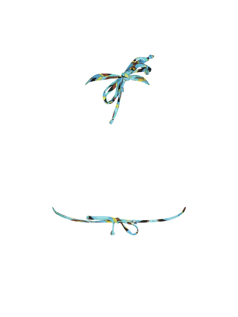 Antigel Swimwear von Lise Charmel - La Psychedelique Soft Padded Triangle Bikini Bleu Vibrant