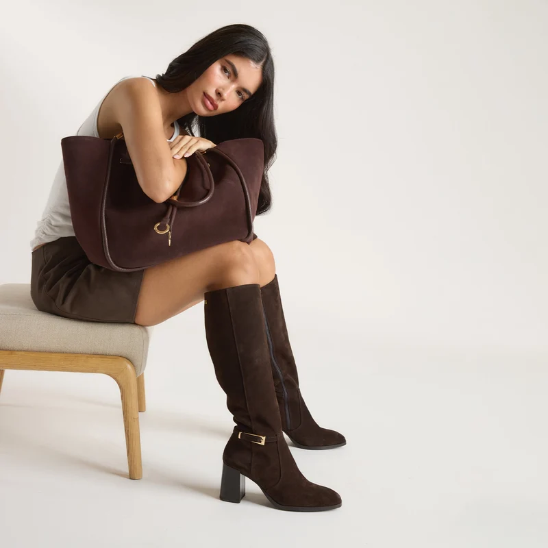 Ivy Stiefel - Schokolade