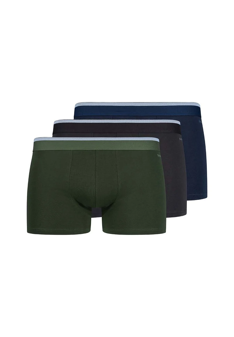 Cotton Multipack Trunks 3 pack | oliveblueblack selection 085742-08S795