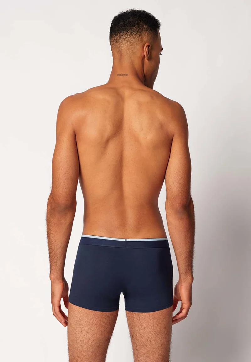 Cotton Multipack Trunks 3 pack | oliveblueblack selection 085742-08S795