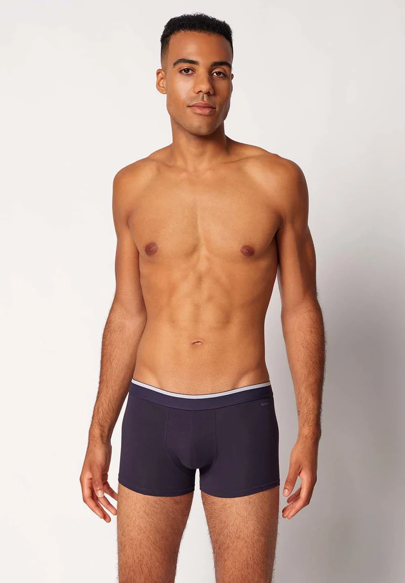 Cotton Multipack Trunks 3 pack | crown blue 085742-080393