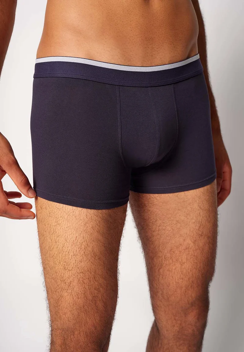 Cotton Multipack Trunks 3 pack | crown blue 085742-080393