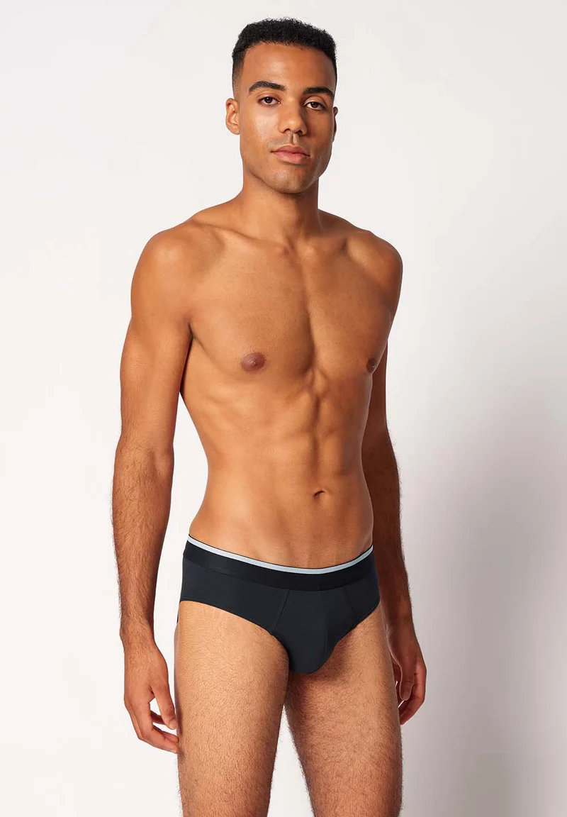 Cotton Multipack Briefs 3 pack | oliveblueblack selection 085741-08S795