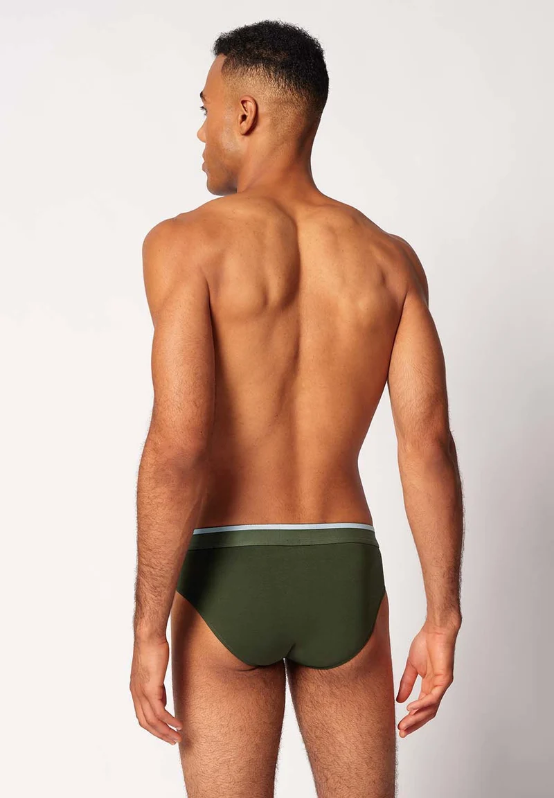 Cotton Multipack Briefs 3 pack | oliveblueblack selection 085741-08S795