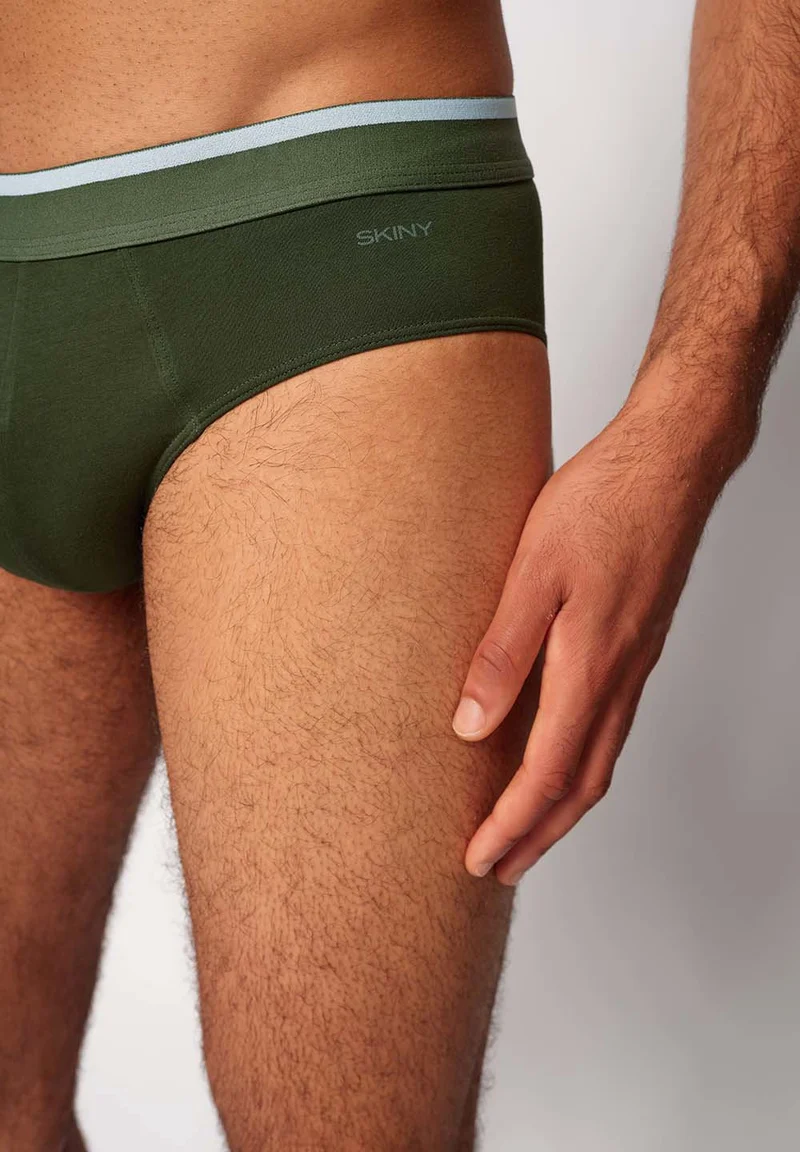Cotton Multipack Briefs 3 pack | oliveblueblack selection 085741-08S795