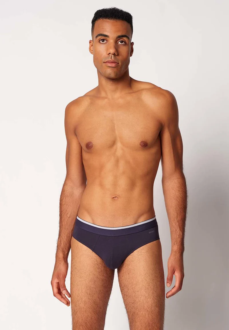 Cotton Multipack Briefs 3 pack | crown blue 085741-080393
