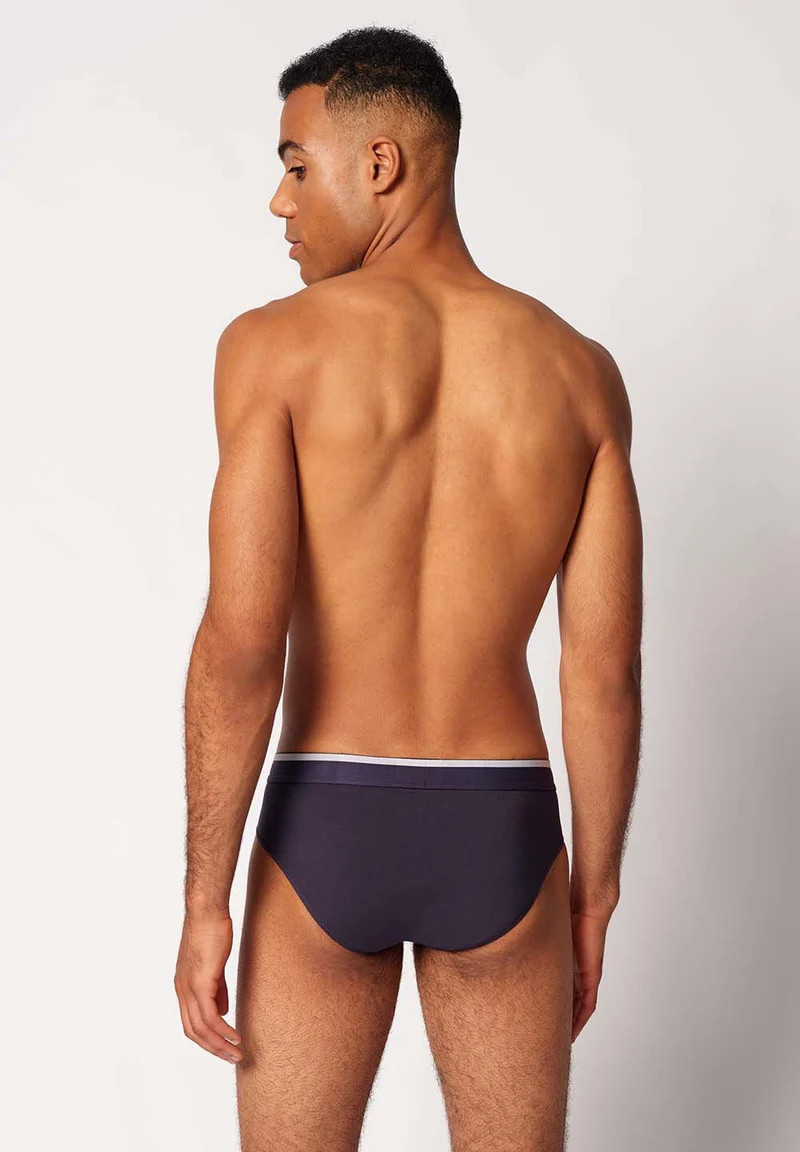 Cotton Multipack Briefs 3 pack | crown blue 085741-080393