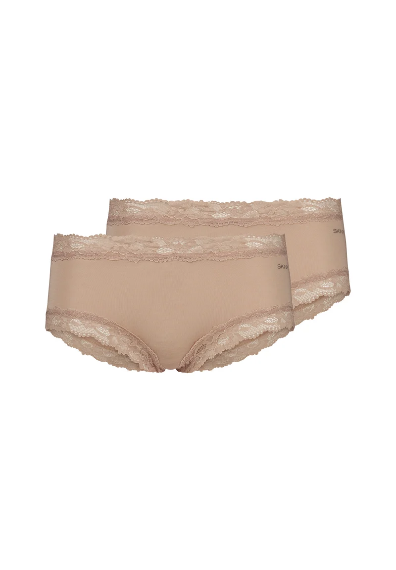 SKINY ADVANTAGE Modal Lace Panty 2 pack | beige 087428-08A065