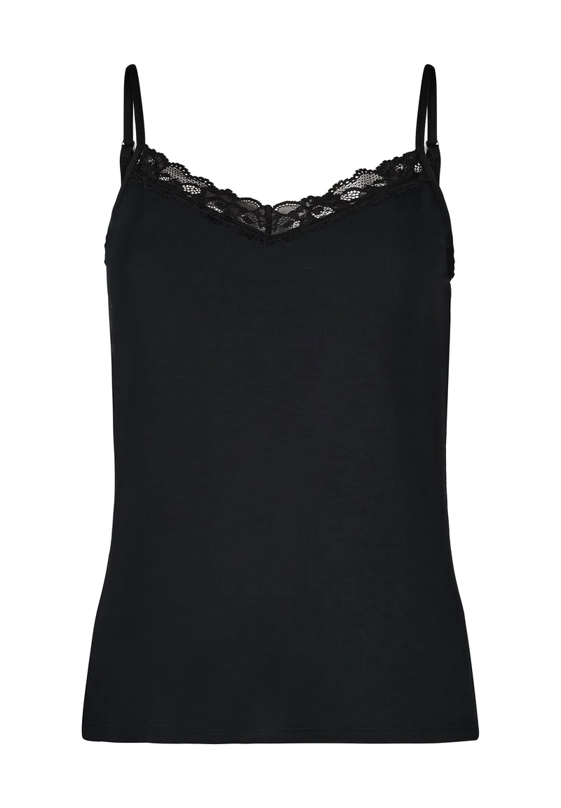 SKINY ADVANTAGE Modal Lace Camisole | black 087427-087665