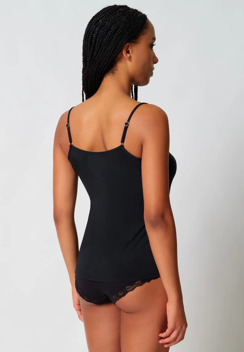 SKINY ADVANTAGE Modal Lace Camisole | black 087427-087665