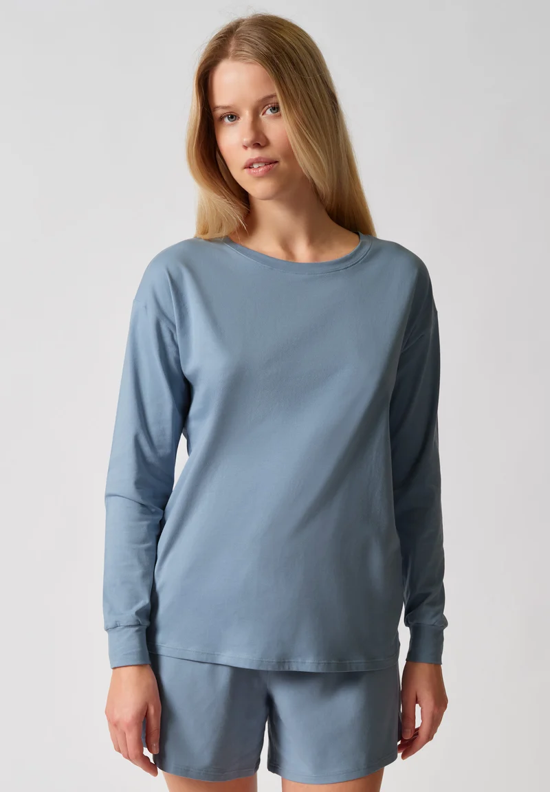 Night In Mix & Match Shirt long sleeve | ashley blue 080775-08A172