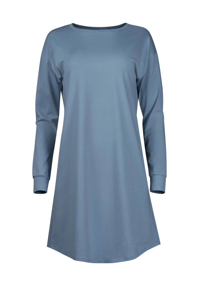 Night In Mix & Match Sleepshirt long sleeve | ashley blue 080773-08A172