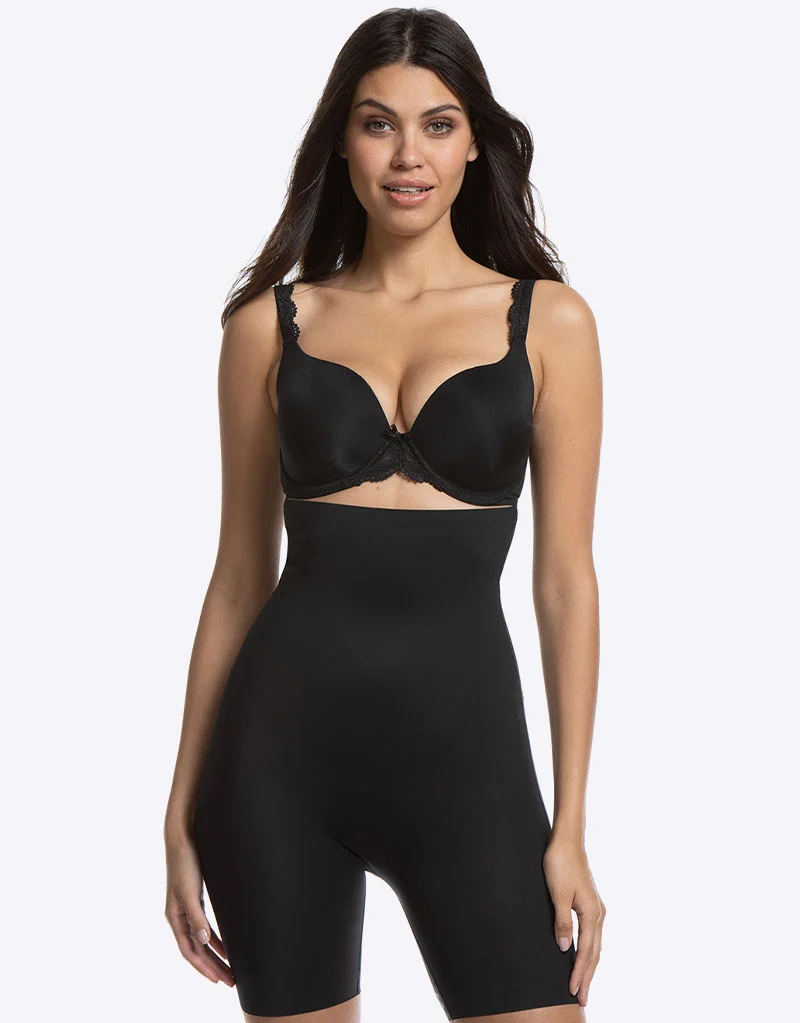 Magic Maxi Bermuda High Waist Firm Control Short Black