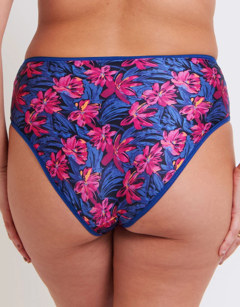 Flirtelle Everyday Full Brief Painted Floral Print