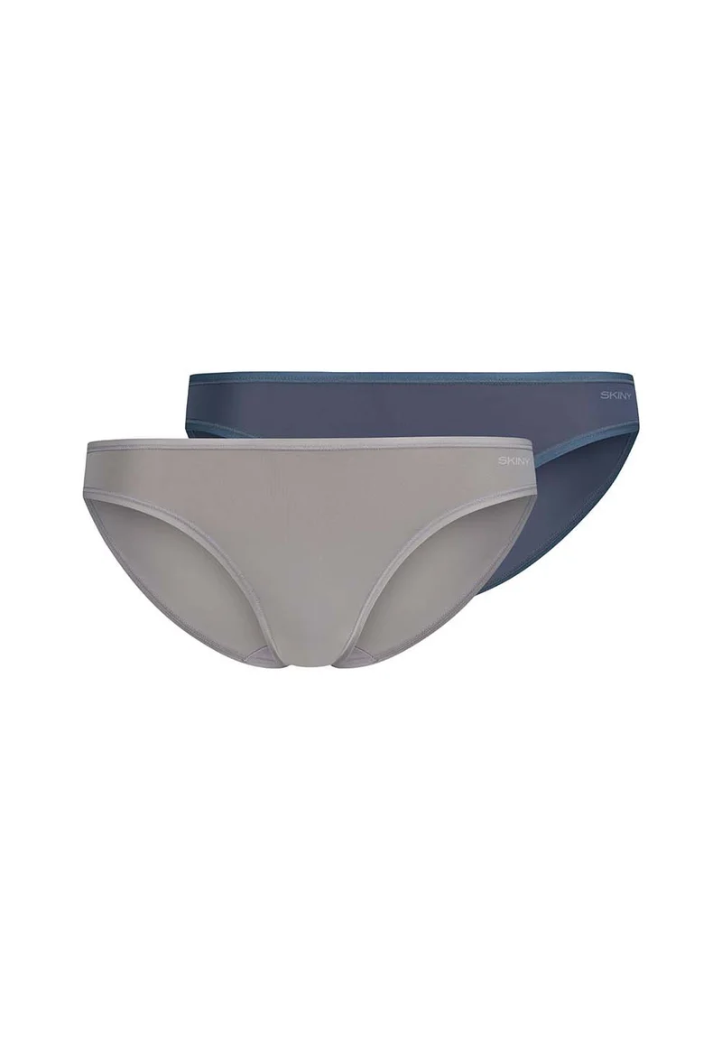 SKINY ADVANTAGE Micro Bikini briefs 2 pack | grey indigo selection 085722-08S956