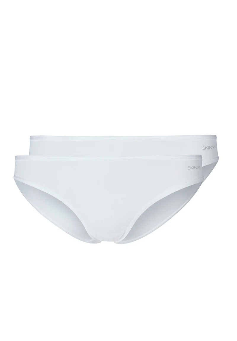 SKINY ADVANTAGE Micro Bikini briefs 2 pack | white 085722-080500