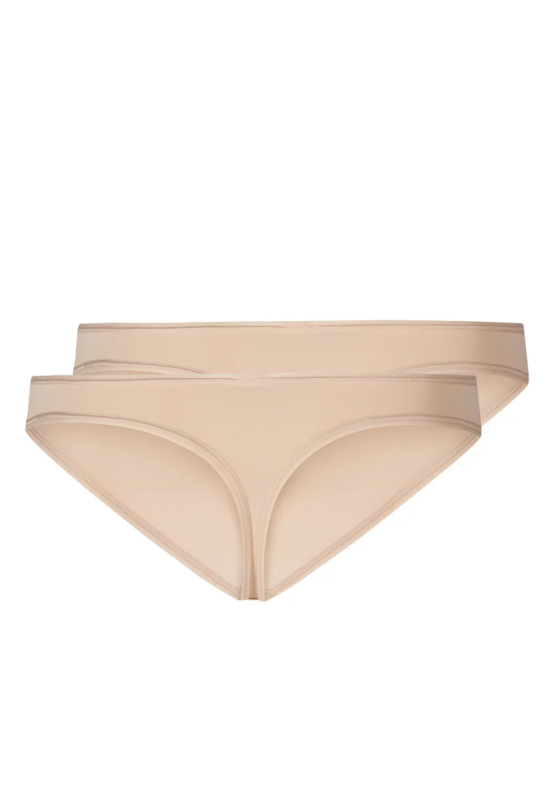 SKINY ADVANTAGE Micro Thong 2 pack | beige 085721-082409
