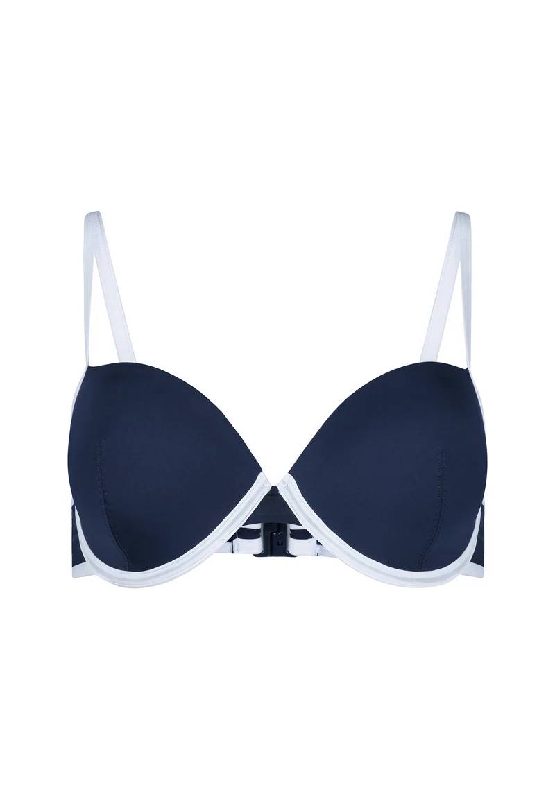 Retrocean Padded bikini top | crown blue 083183-080393