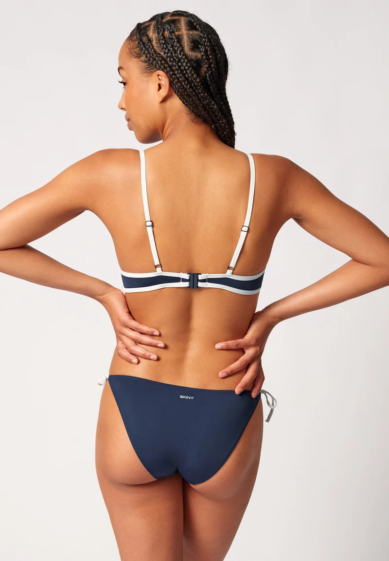 Retrocean Padded bikini top | crown blue 083183-080393