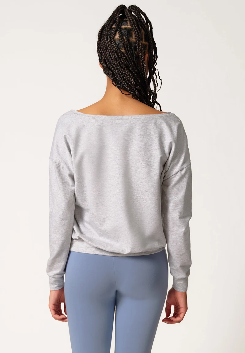Night In Mix & Match Shirt long sleeve | quietgrey melange 082617-08S338