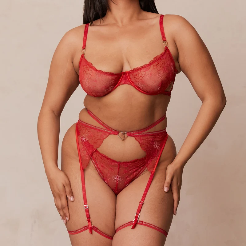 Gabriella Intimates Bra - Maroon