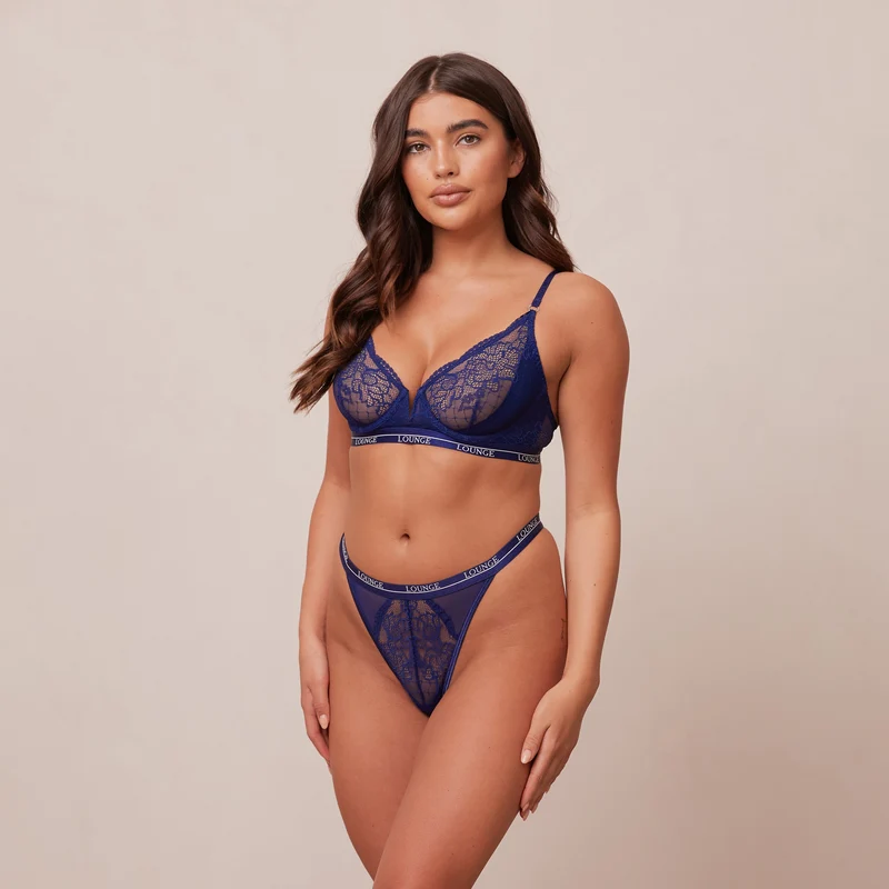 Royal Balcony Bra - Navy