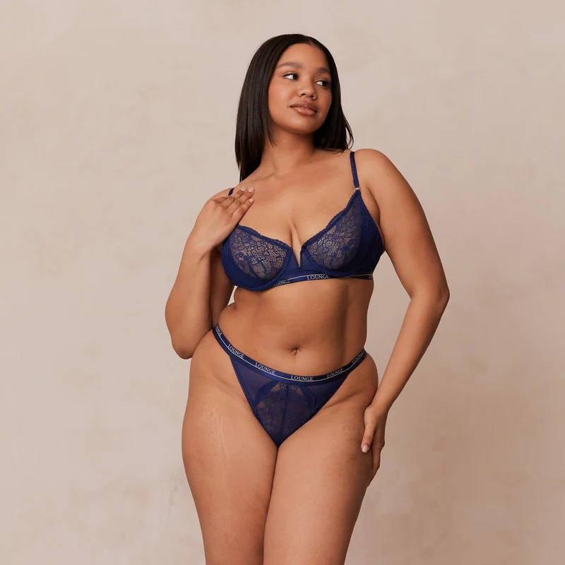 Royal Balcony Bra - Navy