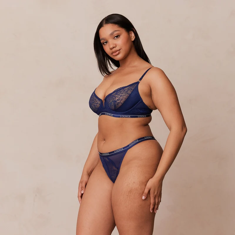 Royal Balcony Bra - Navy