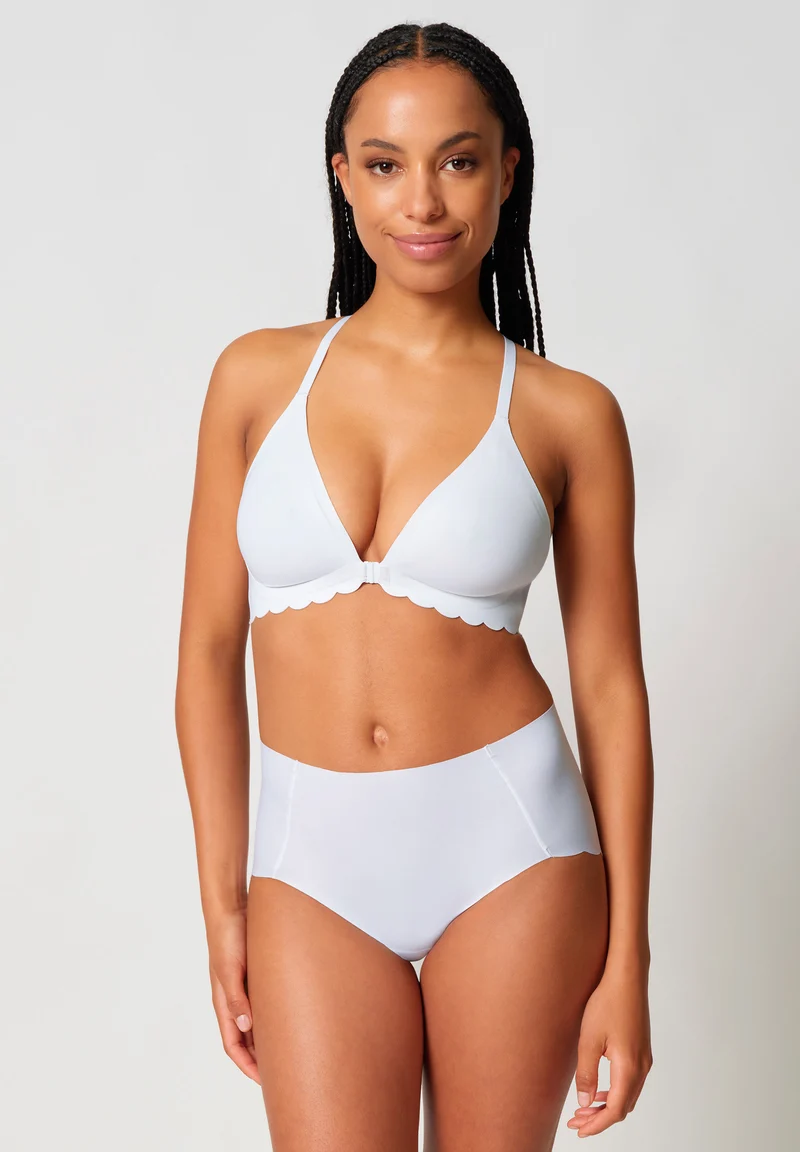 Sensation Front closure bra | white 087114-080500