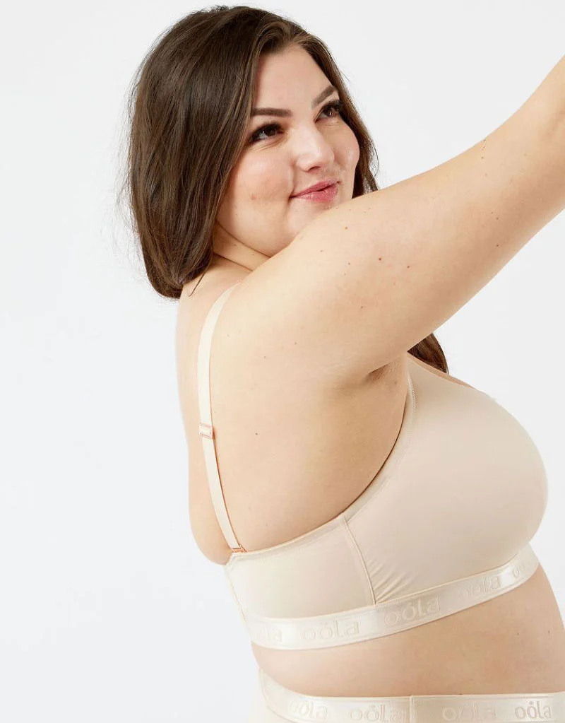 Oola Hidden Wire Bralette Latte Beige