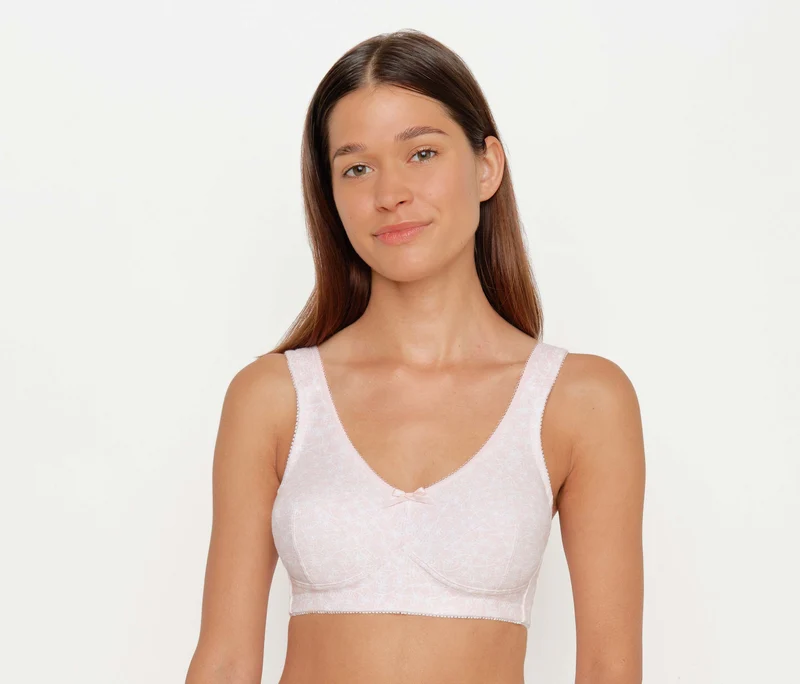 SUSA BH ohne Bügel 8053 rose-weiß
