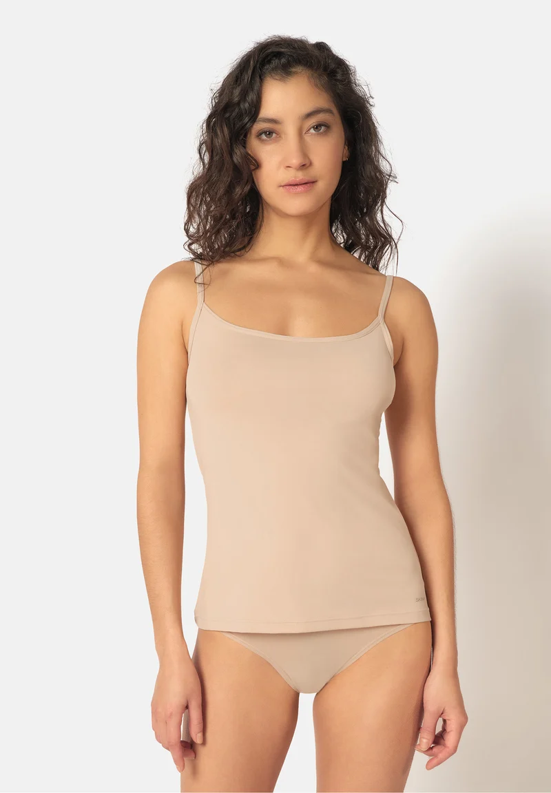 SKINY ADVANTAGE Micro Camisole 2 pack | beige 085720-082409