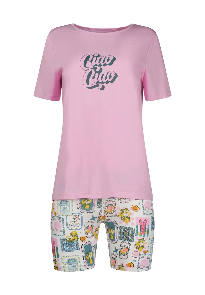 Night In Skiny 03 Pyjama short | pink lavender 087274-08A050