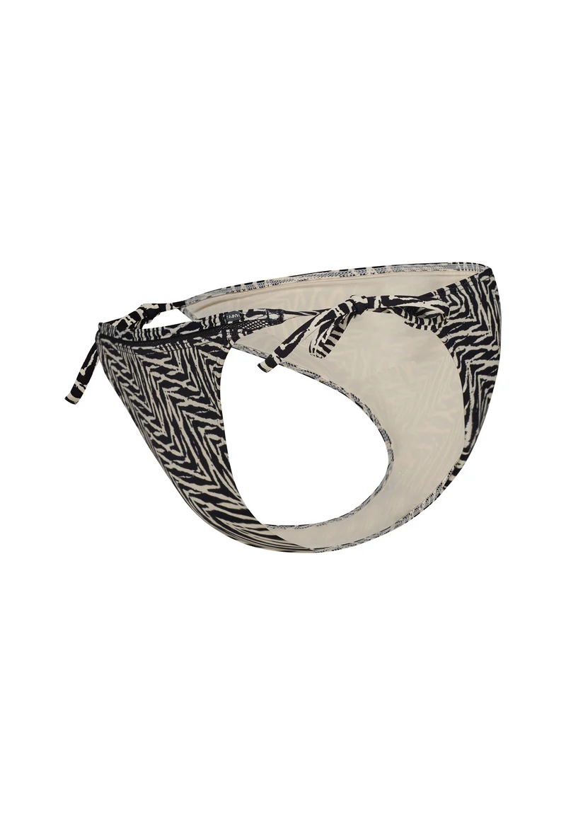 Animal Allure Bikini bottoms Brasiliano | birchblack zebra 087231-08A034