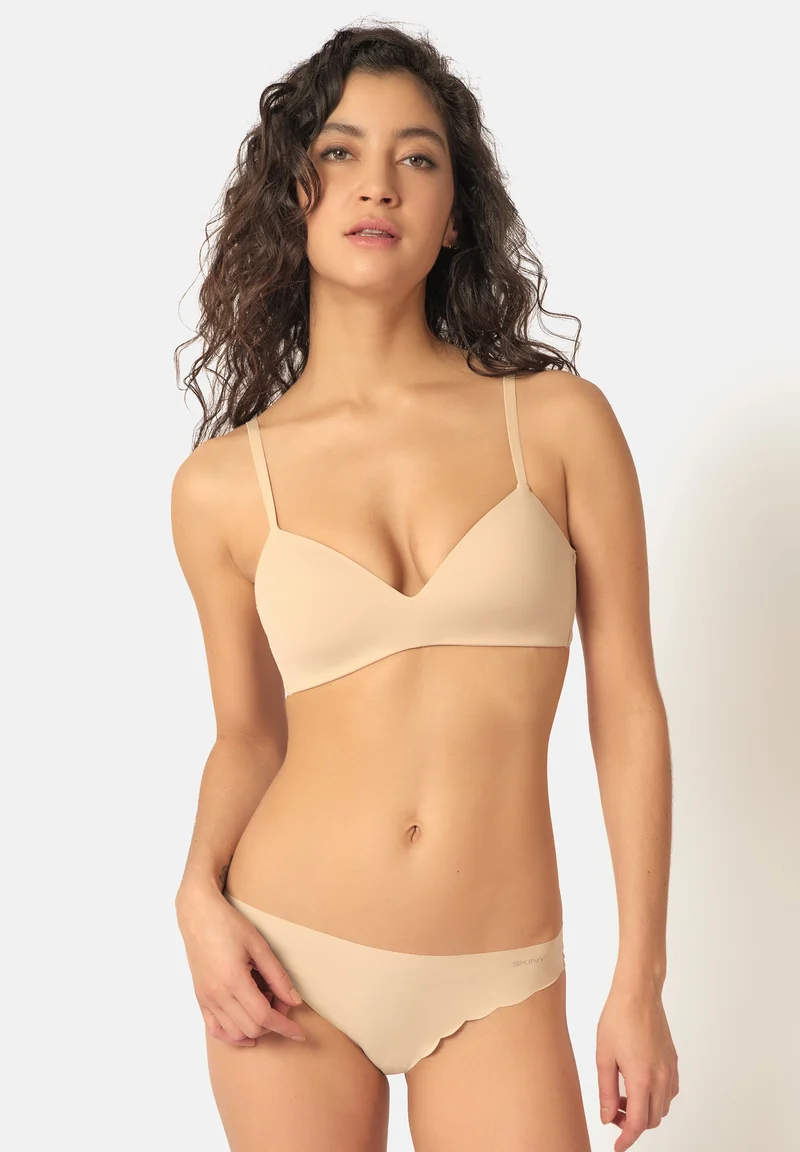 SKINY ADVANTAGE Micro Multifunct. wireless pad. bra | beige 087564-082409
