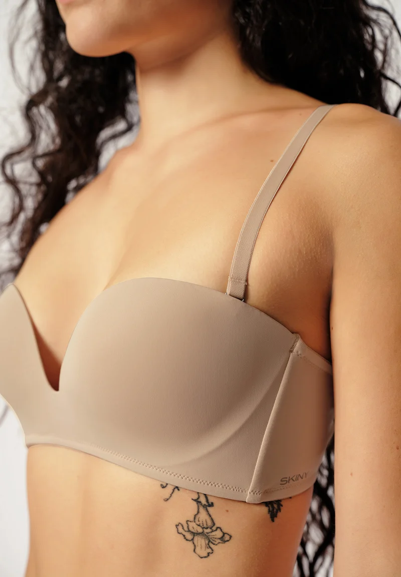SKINY ADVANTAGE Micro Wireless bandeau bra | beige 087548-082409