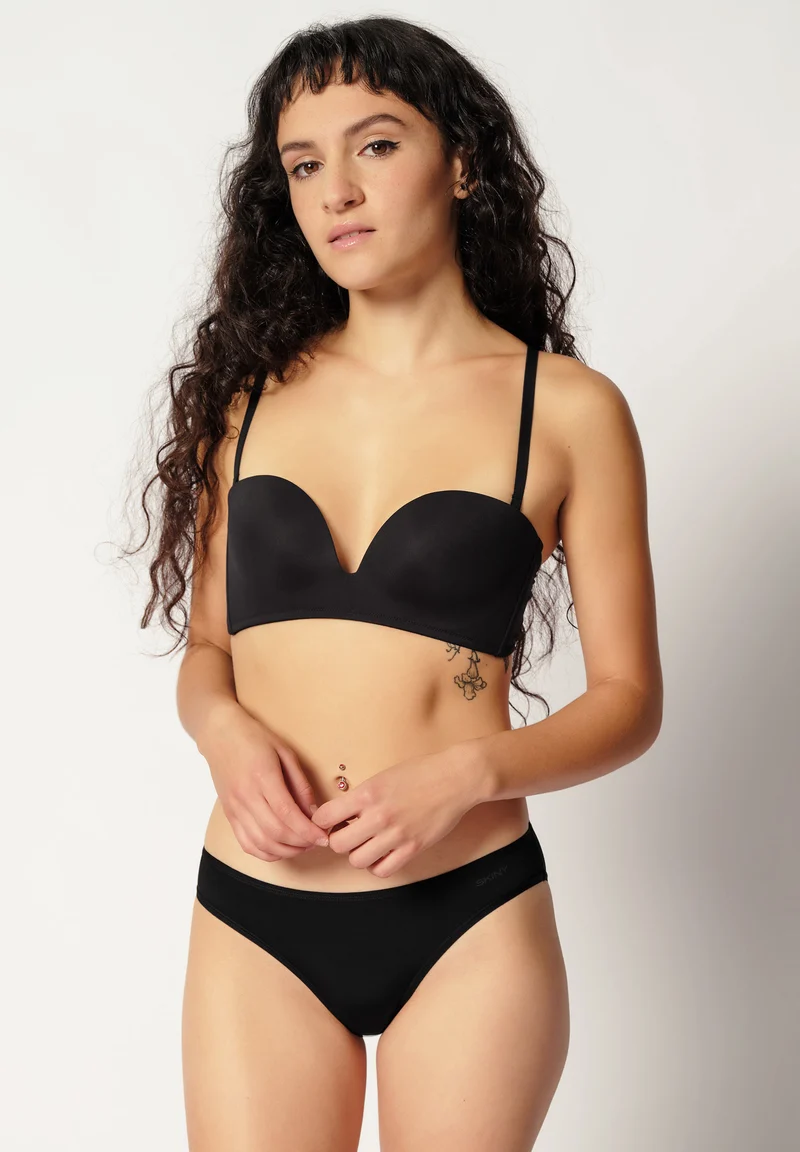 SKINY ADVANTAGE Micro Wireless bandeau bra | black 087548-087665