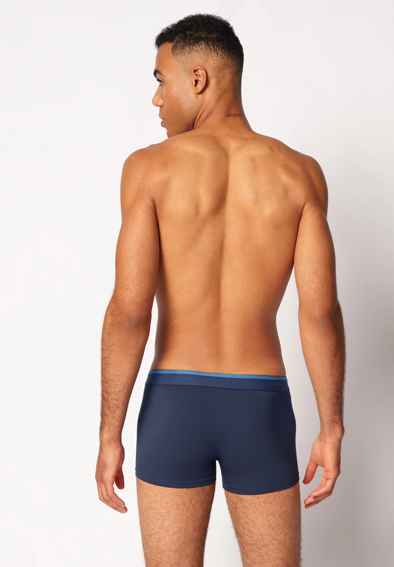 Cotton Multipack Trunks 3 pack | blue multi selection 085742-08S798
