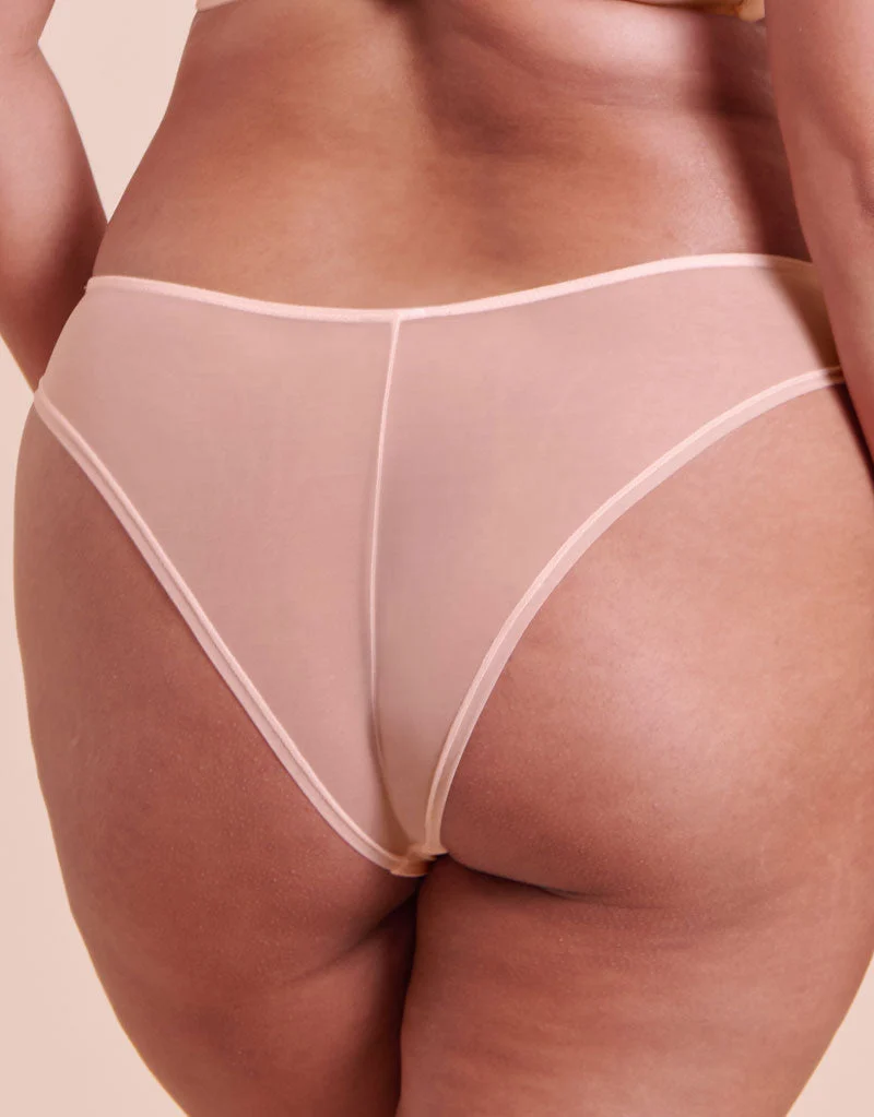 Curvy Kate Lightstyle Scallop Brazilian Blush Pink