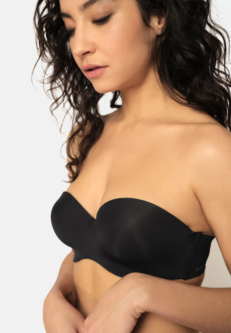 Micro Essentials Bandeau bra | black 085675-087665