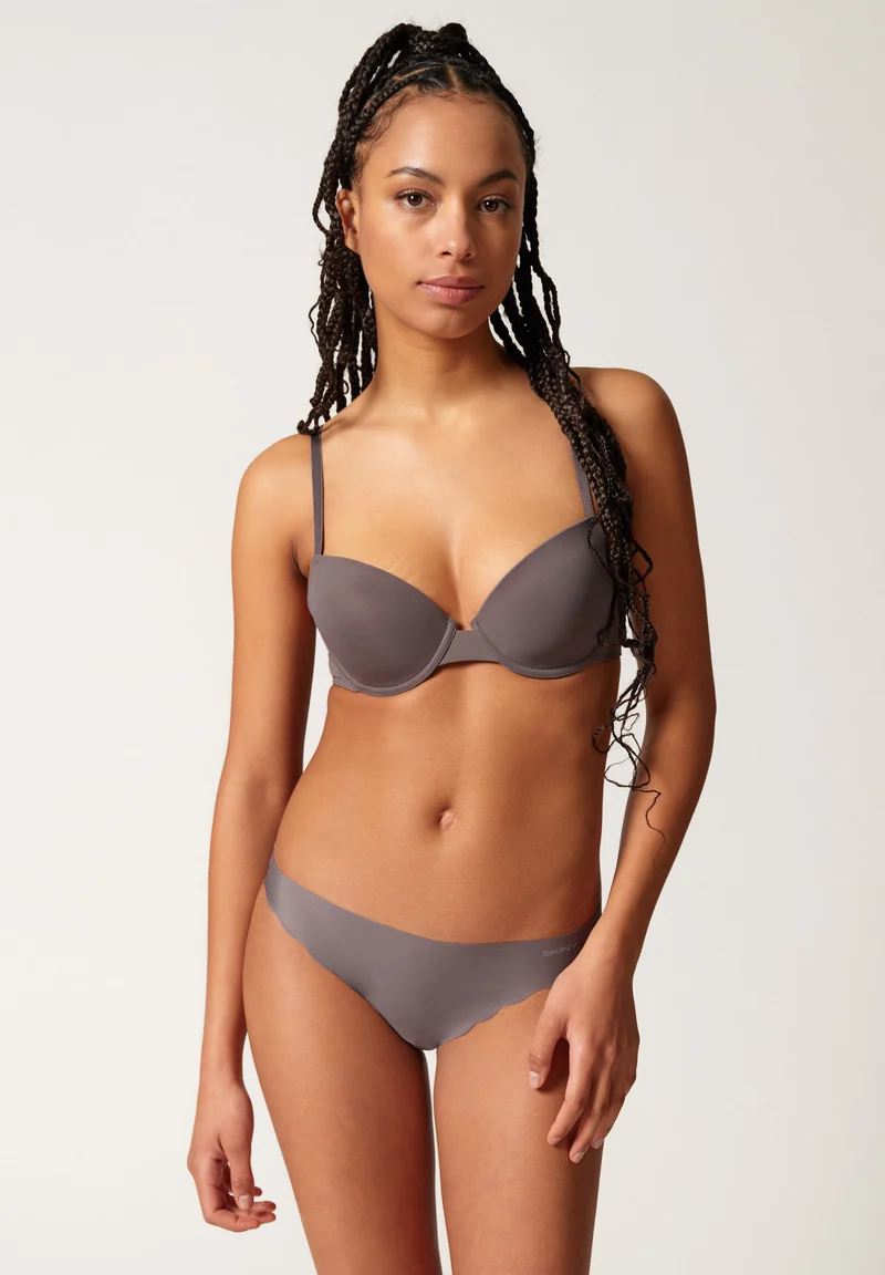 Micro Essentials Padded bra | iced gray 085659-08S652