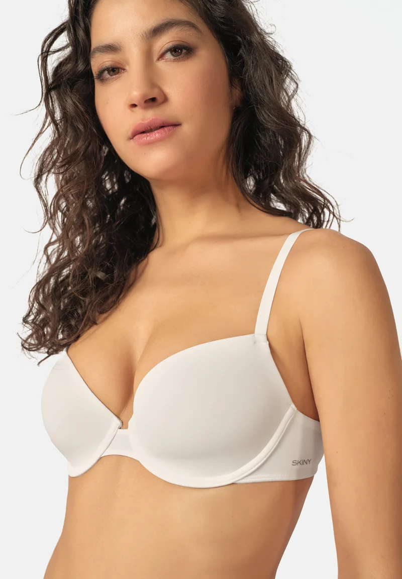 Micro Essentials Padded bra | white 085659-080500