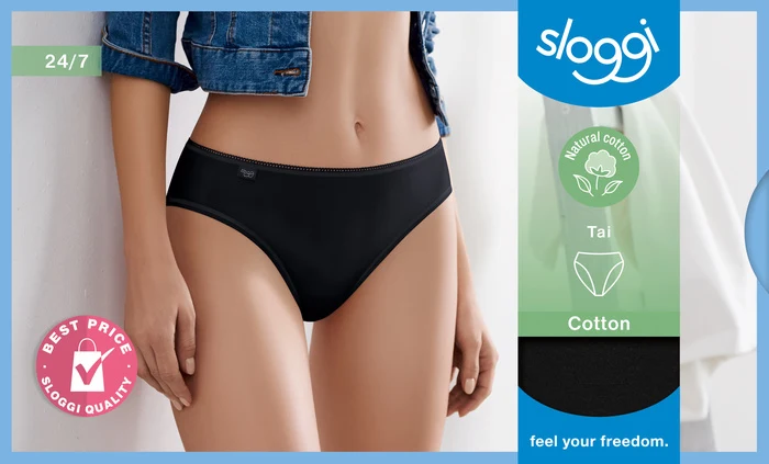 Sloggi 24/7 Cotton Tai black
