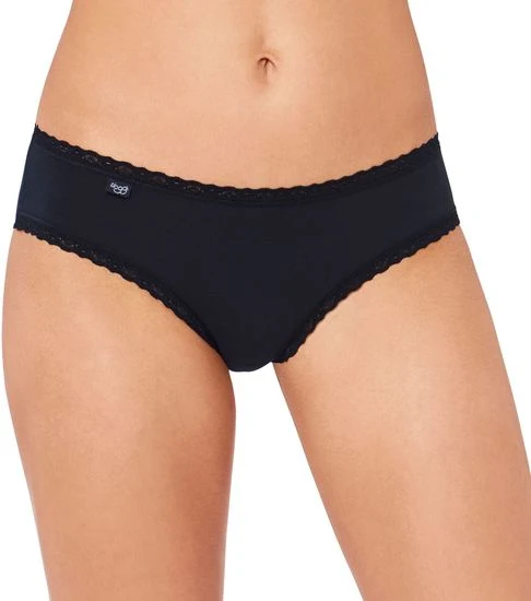 Sloggi 24/7 Cotton Lace Hipster 3er Pack black